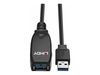 Cable Lindy USB 3.0 Extension Slim 15m Black_thumb_2