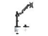 Neomounts DS70-750BL1 Befestigungskit - vollbeweglicher einstellbarer Arm - für LCD-Display - Schwarz_thumb_4