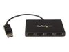 StarTech.com 4 Port DisplayPort MST Hub - DP 1.2 to 4x DP MST Hub - DisplayPort Multi Monitor Splitter - 4 Port MST Hub (MSTDP124DP) - video splitter - 4 ports_thumb_1