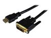 StarTech.com 1,5m HDMI auf DVI-D Kabel - St/St - HDMI Stecker / DVI Stecker Adapterkabel - Videokabel - HDMI / DVI - 1.5 m_thumb_1