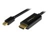 StarTech.com 6ft Mini DisplayPort to HDMI Cable - 4K 30hz Monitor Adapter Cable - mDP PC or Macbook to HDMI Display (MDP2HDMM2MB) - video cable - DisplayPort / HDMI - 2 m_thumb_1