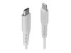 Cable Lindy USB C an Lightning Kabel weiß 3m_thumb_7