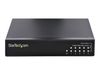 StarTech.com 5 Port Gigabit Switch - Unverwalteter 2.5Gbit/s Switch - Office-/Heimnetzwerk/Lan Switch/Verteiler für Tisch/Wandmontage - Rückwärtskompatibel mit 10/100/1000Mbit/s - Ganzmetall (DS52000) - Switch - 5 Anschlüsse - unmanaged_thumb_2