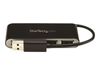 StarTech.com Mobiler 4-Port-USB 2.0-Hub mit integriertem Kabel - Kompakter Mini USB Hub - Hub - 4 Anschlüsse_thumb_3