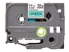 Brother laminated tape TZe-751 - Black on green_thumb_2
