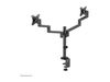 Neomounts DS60-425BL2 mounting kit - full-motion - for 2 monitors - black_thumb_4