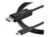 StarTech.com 3ft (1m) USB C to DisplayPort 1.4 Cable 8K 60Hz/4K - Reversible DP to USB-C or USB-C to DP Video Adapter Cable HBR3/HDR/DSC - USB / DisplayPort cable - 1 m_thumb_2