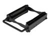StarTech.com Dual 2.5" SSD/HDD Mounting Bracket for 3.5" Drive Bay - Tool-Less Installation - 2-Drive Adapter Bracket for Desktop Computer (BRACKET225PT) - storage bay adapter_thumb_4