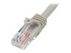 StarTech.com 10m Gray Cat5e / Cat 5 Snagless Ethernet Patch Cable 10 m - patch cable - 10 m - gray_thumb_6