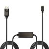 Lindy 43305 Videokabel-Adapter 5 m USB Typ-C DisplayPort Schwarz_thumb_2