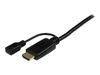StarTech.com HDMI to VGA Cable - 10 ft / 3m - 1080p - 1920 x 1200 - Active HDMI Cable - Monitor Cable - Computer Cable (HD2VGAMM10) - Videokonverter - Schwarz_thumb_7