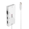 Lindy 43279 laptop-dockingstation & portreplikator USB 3.2 Gen 1 (3.1 Gen 1) Type-C Weiß_thumb_1