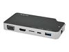StarTech.com USB C Multiport Adapter, USB-C to 4K HDMI or VGA Display/Video/Monitor with 100W Power Delivery Pass-through, 10Gbps USB Hub, MicroSD, Ethernet, USB 3.1 Gen 2 Type-C Mini Dock - Works w/ Thunderbolt 3 (CDP2HVGUASPD) - docking station - USB-C_thumb_5