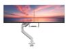 Neomounts DS75-450WH2 mounting kit - full-motion - for 2 LCD displays - white_thumb_5