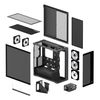 Case Arctic Xtender Vert. GPU Black/Clear Glass_thumb_9