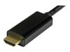 StarTech.com 6ft Mini DisplayPort to HDMI Cable - 4K 30hz Monitor Adapter Cable - mDP PC or Macbook to HDMI Display (MDP2HDMM2MB) - video cable - DisplayPort / HDMI - 2 m_thumb_5