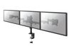 Neomounts NM-D135D3 mounting kit - full-motion - for 3 LCD displays - black_thumb_1