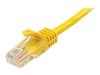StarTech.com 5m Cat5e Ethernet Netzwerkkabel Snagless mit RJ45 - Cat 5e UTP Kabel - Gelb - Netzwerkkabel - 5 m - Gelb_thumb_2