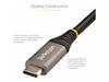 StarTech.com 20" (50cm) USB C Cable 10Gbps, USB 3.1/3.2 Gen 2 Type-C Cable, 100W (5A) Power Delivery Charging, DP Alt Mode, USB-C to C Cord, For USB-C Laptop, Phone, Device, Charge/Sync - Thunderbolt 3 Compatible (USB31CCV50CM) - USB-C cable - 24 pin USB-_thumb_8