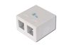 DIGITUS Consolidation Point casing for 2x Keystone Modules AT-AG 302A-WH_thumb_1