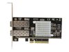 StarTech.com 10G Network Card - 2x 10G Open SFP+ Multimode LC Fiber Connector - Intel 82599 Chip - Gigabit Ethernet Card (PEX20000SFPI) - Netzwerkadapter - PCIe 2.0 x8_thumb_2