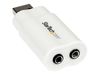 StarTech.com USB Audio Adapter - USB auf Soundkarte in weiß - Soundcard mit USB (Stecker) und 2x 3,5mm Klinke extern - Soundkarte_thumb_2