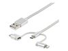 StarTech.com USB Lightning Kabel - USB / USB-C - 1 m_thumb_2