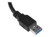 StarTech.com USB 3.0 to VGA Display Adapter 1920x1200, On-Board Driver Installation, Video Converter with External Graphics Card - Windows (USB32VGAV) - external video adapter - 512 MB - black_thumb_4