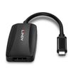 Lindy 43337 Videokabel-Adapter 0,13 m USB Typ-C DisplayPort Schwarz_thumb_5