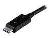 StarTech.com 1m Thunderbolt 3 USB C Kabel (40Gbit/s) - Thunderbolt und USB kompatibel - Thunderbolt-Kabel - 1 m_thumb_4