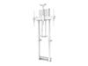 Neomounts WL55-875WH1 mounting kit - motorized - for flat panel - white_thumb_2