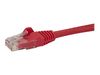 StarTech.com 10m CAT6 Ethernet Cable - Red Snagless Gigabit CAT 6 Wire - 100W PoE RJ45 UTP 650MHz Category 6 Network Patch Cord UL/TIA (N6PATC10MRD) - patch cable - 10 m - red_thumb_2