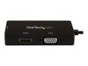 StarTech.com 4K USB C to HDMI, VGA & DVI Multi Port Video Display Adapter for Mac / Windows Laptop & Monitor (CDPVGDVHDBP) - external video adapter_thumb_2