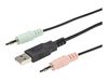 StarTech.com 2 Port DisplayPort KVM Switch - 4K 60Hz - UHD DP 1.2 USB KVM Switch w/ 4ft Cables & Audio - Bus Powered & Remote Switching - KVM / audio switch - 2 ports_thumb_4