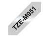 Brother laminiertes Schriftband P-touch TZe-M951 - 24mm x 8 m - Schwarz auf mattem Silber_thumb_1