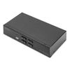 DIGITUS - KVM-Switch - DP, DP-Ausgang, USB - 4 Anschlüsse - an Rack montierbar_thumb_1