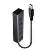 Lindy 43324 Schnittstellen-Hub USB 3.2 Gen 1 (3.1 Gen 1) Type-A 5000 Mbit/s Schwarz_thumb_1