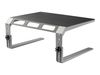 StarTech.com Monitor Riser Stand - For up to 32" Monitor - Height Adjustable - Computer Monitor Riser - Steel and Aluminum (MONSTND) - stand_thumb_2