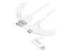 StarTech.com Kabel - Apple Lightning/Micro USB/USB - 1 m_thumb_3
