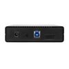 StarTech.com 3.5in Black Aluminum USB 3.0 External SATA III SSD / HDD Enclosure with UASP for SATA 6Gbps - 3.5" SATA Hard Drive Enclosure (S3510BMU33) - storage enclosure - SATA 6Gb/s - USB 3.0_thumb_2