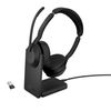 Jabra Over-Ear Headset Evolve2 55 UC Stereo with charging stand_thumb_1
