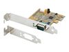 StarTech.com PCI Express Serial Card, PCIe to RS232 (DB9) Serial Interface Card, PC Serial Card with 16C1050 UART, Standard or Low Profile Brackets, COM Retention, For Windows & Linux - PCIe to DB9 Card (11050-PC-SERIAL-CARD) - serial adapter - PCIe 2.0 -_thumb_3