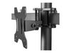 Neomounts FPMA-D550D3 mounting kit - full-motion - for 3 LCD displays - black_thumb_6