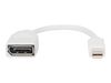 DIGITUS Adapterkabel DB-340405-001-W - Mini DisplayPort / DisplayPort - 15 cm_thumb_2
