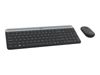 Logitech Keyboard and Mouse Set Slim Wireless Combo MK470 - Graphite_thumb_2