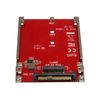 StarTech.com M.2 to U.2 Adapter - For M.2 PCIe NVMe SSDs - PCIe M.2 Drive to U.2 (SFF-8639) Host Adapter - M2 SSD Converter (U2M2E125) - interface adapter - M.2 Card - U.2_thumb_2