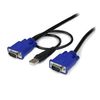 StarTech.com 15 ft 2-in-1 Ultra Thin USB KVM Cable - video / USB cable - 4.57 m_thumb_1