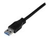 StarTech.com 2m 6 ft Certified SuperSpeed USB 3.0 A to B Cable Cord - USB 3 Cable - 1x USB 3.0 A (M), 1x USB 3.0 B (M) - 2 meter, Black (USB3CAB2M) - USB cable - 2 m_thumb_4