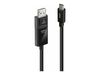 Lindy - Video-Adapterkabel - 24 pin USB-C zu DisplayPort - 3 m_thumb_2
