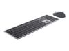 Dell Premier Wireless Keyboard and Mouse KM7321W - keyboard and mouse set - QWERTY - US International - titan gray_thumb_3